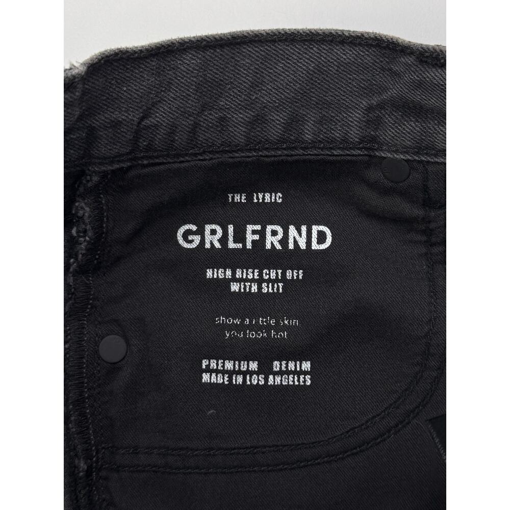 GRLFRND Lyric High Rise Split Hem Short Size 25 Franklin Canyon | Made In USA - Picture 6 of 10